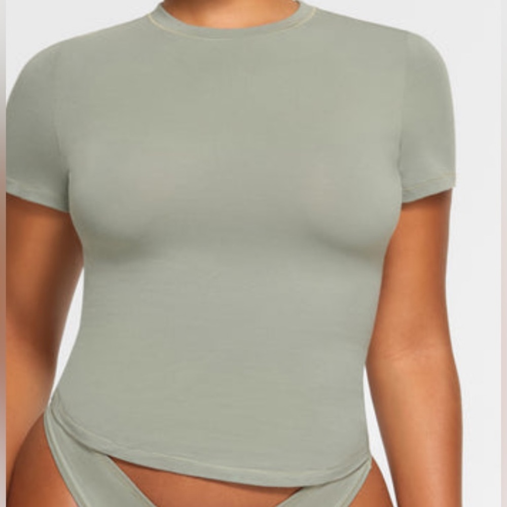 SKIMS COTTON JERSEY T-SHIRT